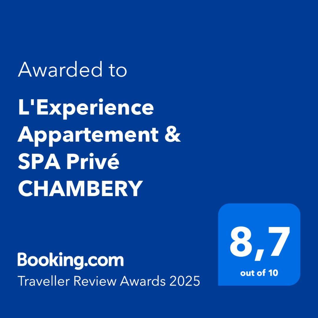 L'Experience Appartement & Spa Prive Chambéry Exterior photo
